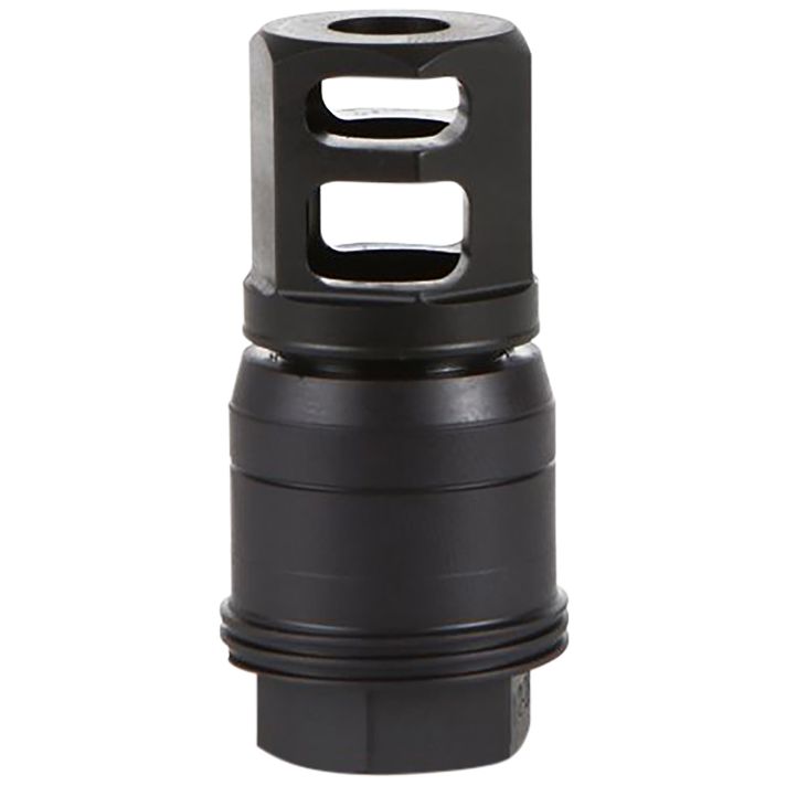 Sig Sauer SL55612X2890DEGM Clutch-Lok QD Muzzle Brake Black Stainless Steel 1/2"x28 Threads 5.56x45mm NATO
