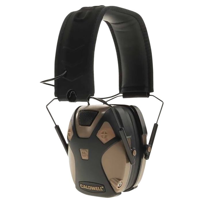 Caldwell 1099603 E-Max Pro 23 dB Over the Head Flat Dark Earth/Black