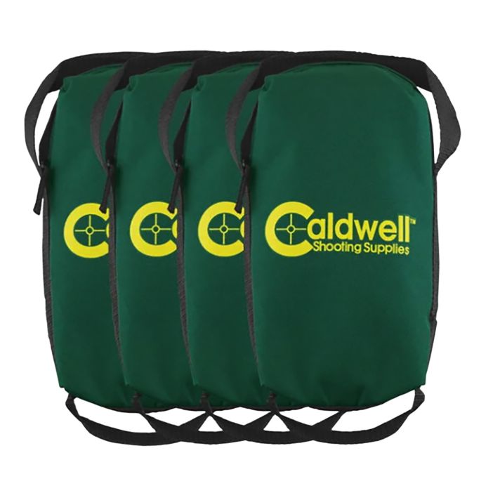 Caldwell 533117 Lead Sled Weighted Bag with Dark Green Finish, Unfilled Style, weighs 7-25 lbs & 5.50" x 10" x 3" Dimensions 4 Per Pack