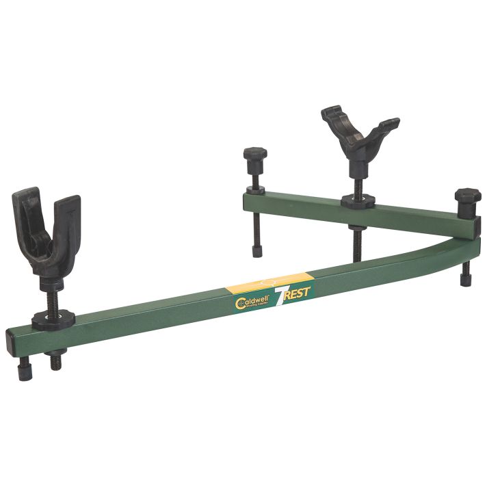 Caldwell 1071001 7-Rest16-24" Vertical Adjustment, Green Aluminum, Ambidextrous Design for Universal Firearms