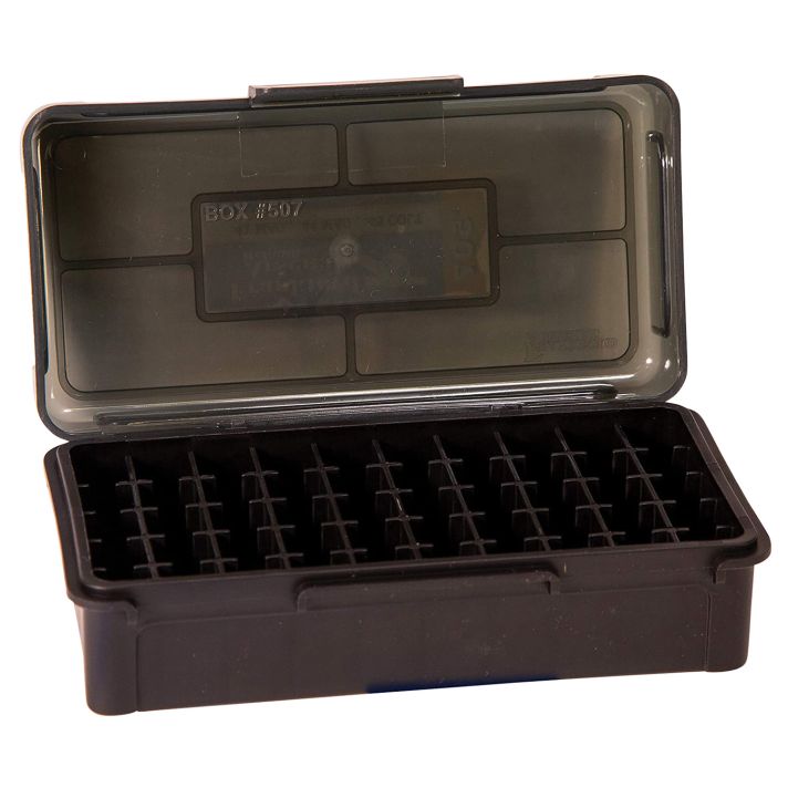 Franklin Armory 1083788 Hinge-Top Ammo Box 6.5/243/308Cal Black Polymer 50rd