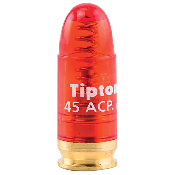 Tipton 146331 Snap Caps Pistol 45ACP Brass/Plastic 5pk