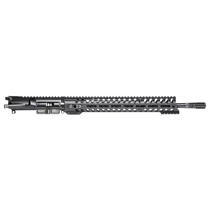 Patriot Ordnance FactoryMinuteman Complete Upper 350 Legend 16.50" Black Nitride Barrel Aluminum Black Anodized Receiver 14.50" M-LOK Handguard Lo Pro DI Gas Block (Mid Length)