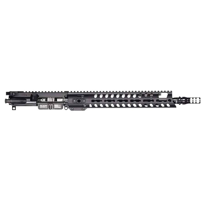 Patriot Ordnance FactoryRenegade + Complete Upper 5.56x45mm NATO 10.50" Black Nitride Barrel Aluminum Black Anodized Receiver 9" M-LOK Handguard Adjustable Block