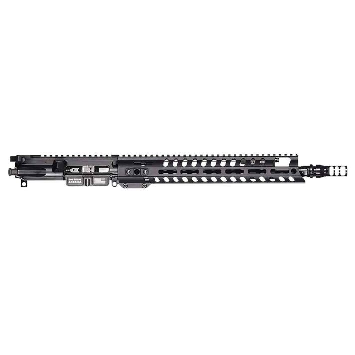 Patriot Ordnance FactoryRenegade + Complete Upper 5.56x45mm NATO 10.50" Black Nitride Barrel Aluminum Black Anodized Receiver 9" M-LOK Handguard Adjustable Block
