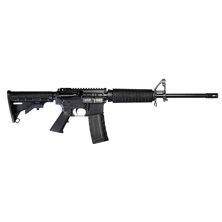 Black Rain Ordnance SPEC15A2 Spec15 A2 5.56x45mm NATO 16" 30+1 Black Anodized Rec Black 6 Position Collapsible Carbine Stock Black Polymer Grip A2 Front Sight Right Hand
