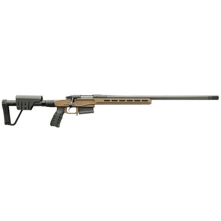 Bergara Rifles BPR3765PRC Premier MgLite Full Size 6.5 PRC Mag 3+1 22" Carbon Fiber CURE Carbon Fiber Barrel, Graphite Black Cerakote Steel Receiver, Flat Dark Earth XLRFolding Chassis