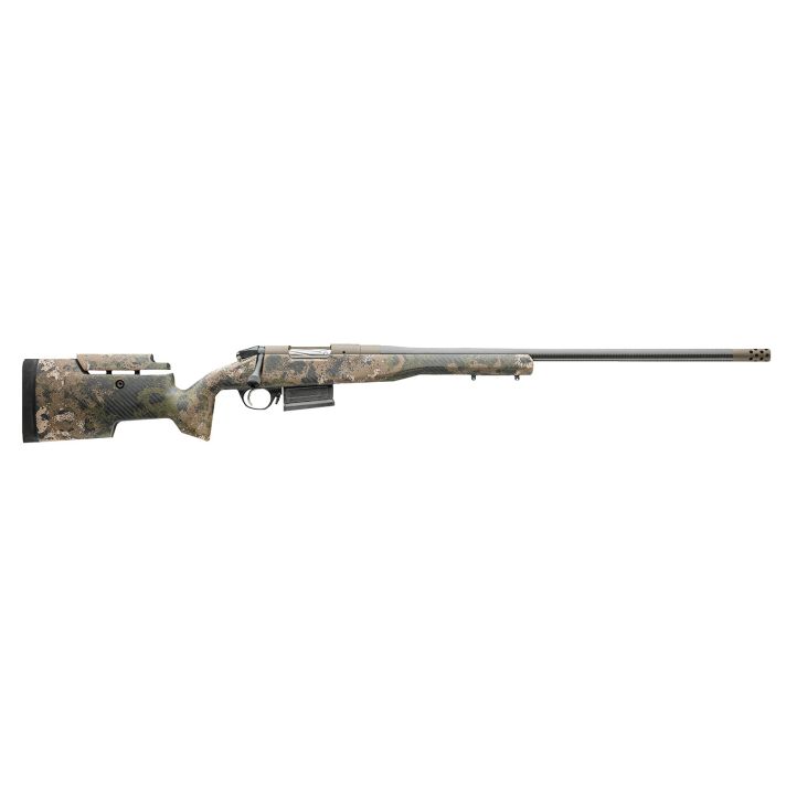 Bergara Rifles BPR34308 Premier Divide 308 Win 5+1 22" Carbon Fiber CURE Carbon Fiber Barrel, Patriot Brown Cerakote Steel Receiver, Erosion Rogue Camo AG Composite Chalk Branch Stock