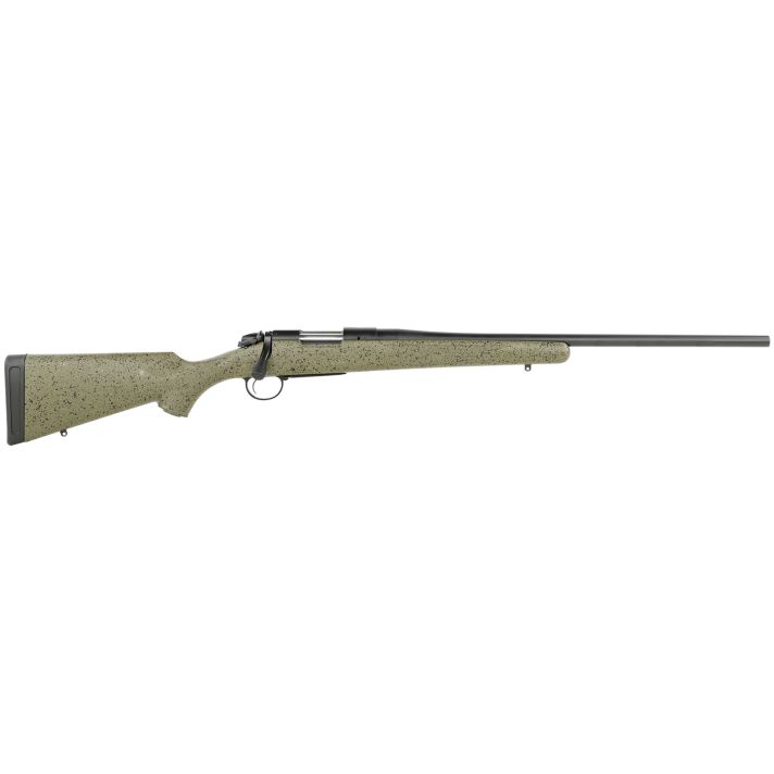 Bergara Rifles B14S103C B-14 Hunter 243 Win 4+1 22", Graphite Black Cerakote Barrel, SoftTouch Speckled Green Stock