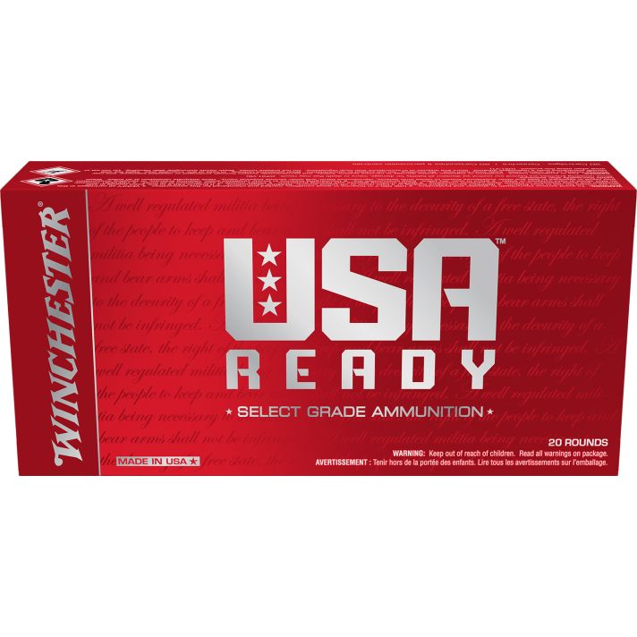 Winchester Ammo RED65PRC USA Ready6.5PRC 140gr Open Tip 20 Per Box/10 Case
