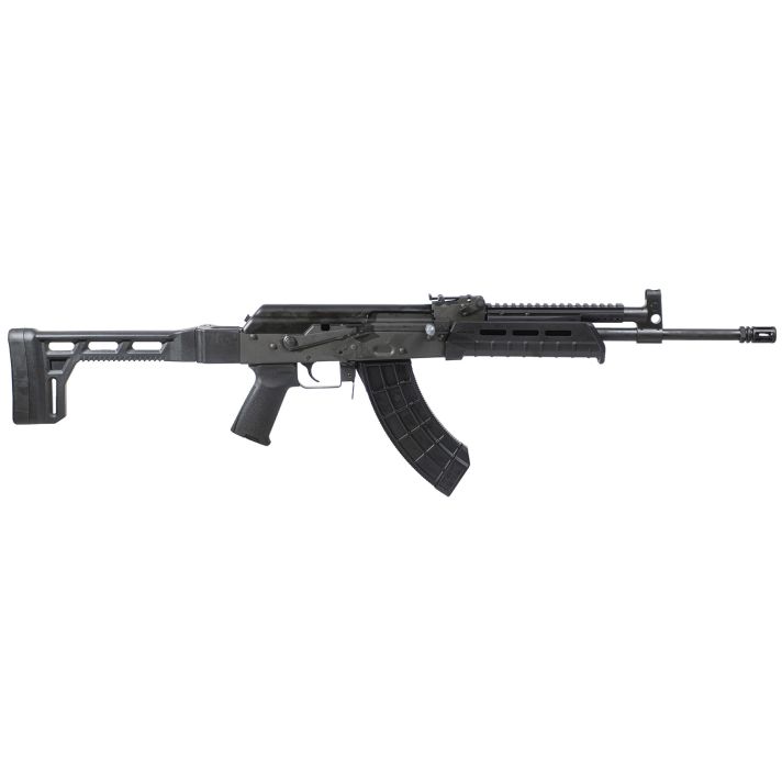 Century Arms RI4388N VSKA Trooper 7.62x39mm 30+1 16.50" Barrel w/Flash Hider, Black Hard Coat Anodized Aluminum Receiver, Black Side Folding Stock, Magpul Moe Pistol Grip & Handguard