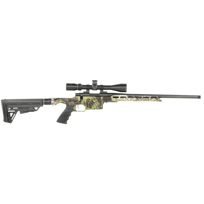Howa HMXL65GKAC M1500 Mini Excel Lite 6.5 Grendel 5+1 20" Black Heavy Barrel, Kryptek Altitude Aluminum Receiver, Black Synthetic Adj Luth-AR Stock, Black Polymer Grip, Game Pro 4-12x40mm, Right Hand