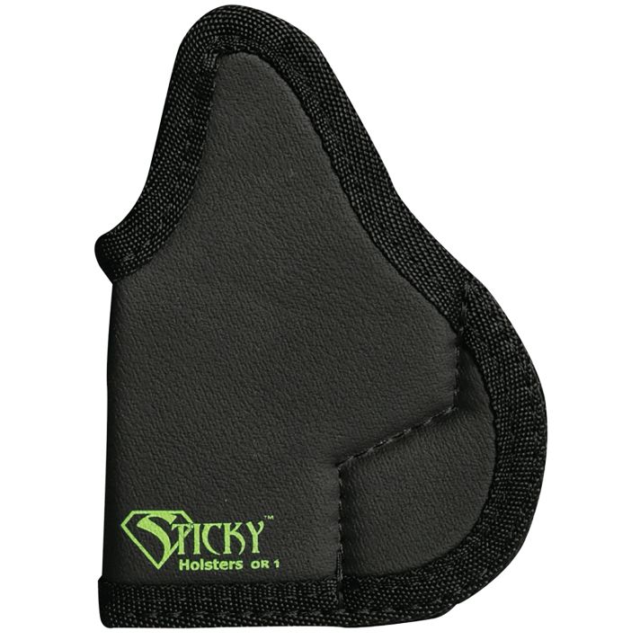 Sticky Holsters OR1 OR-1Black/Green Latex Free Rubber Fits Sig P938/Kimber Micro 9 Ambidextrous
