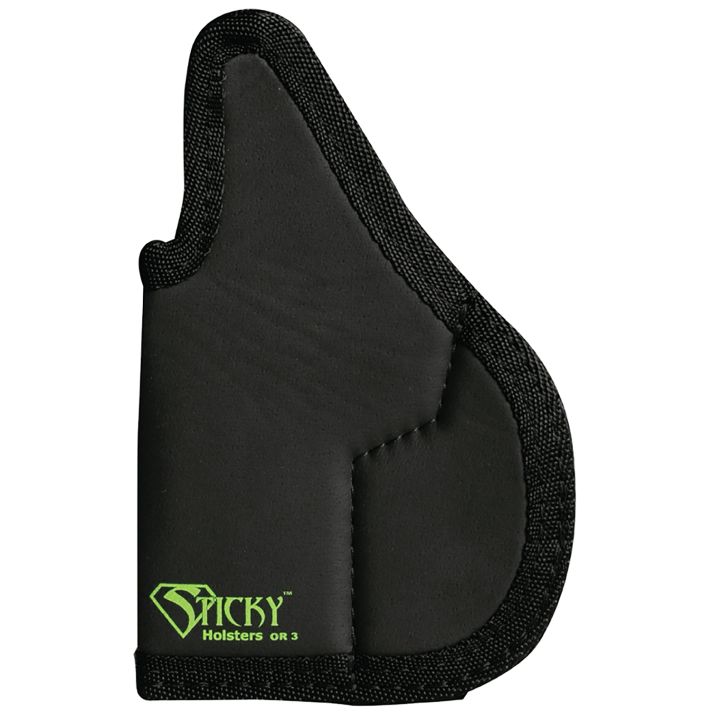 Sticky Holsters OR3 OR-3Black/Green Latex Free Rubber Fits Sig P365XL Ambidextrous