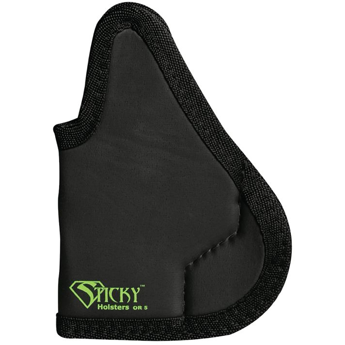 Sticky Holsters OR5 OR-5 Modified Black Cordura/Foam, Compatible w/Sig P365, Springfield Hellcat, Glock 42, Springfield XDS Ambidextrous