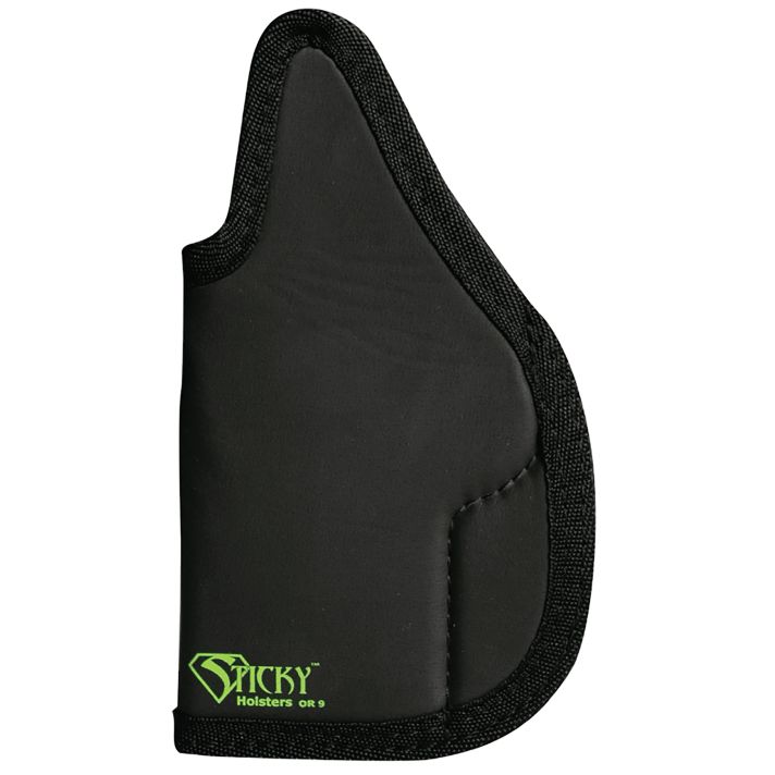 Sticky Holsters OR9 OR-9Black/Green Latex Free Rubber Fits HK USP 45/Sig P220/P226/Beretta M9/ M92FS/Canik TP9SF/S&W M&P 2.0 5"/Walther G5 Match Ambidextrous