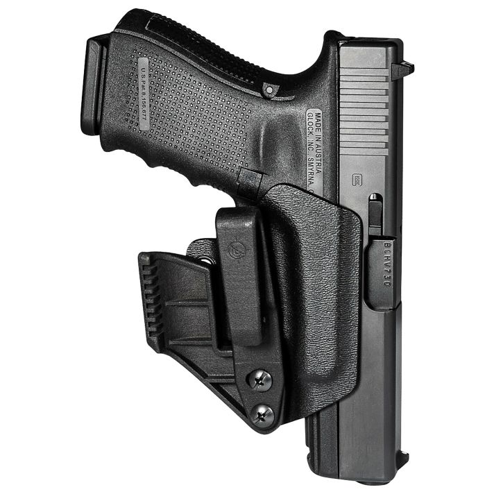 Mission First Tactical H2GL940AIWBM Minimalist Holster IWB Black Polymer Belt Clip Fits Glock 19/22/26/33 Ambidextrous