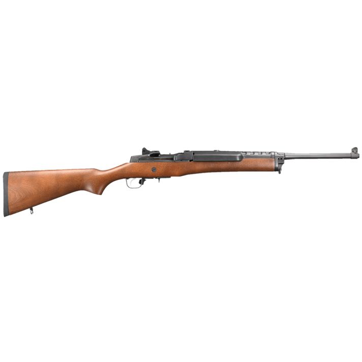Ruger 5801 Mini-14 Ranch 223 Rem/5.56 NATO 5+1 18.50" Blued Steel Barrel, Blued Drilled & Tapped Alloy Steel Receiver, Hardwood Fixed Stock, Right Hand