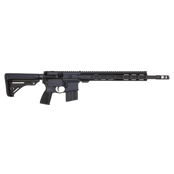 Bushmaster 0010015BLK Bravo Zulu 450 Bushmaster 16" 5+1, Black, Anodized Aluminum Rec, 14" M-Lok, Magpul SL Carbine Stock & MOE Grip, Snake Charmer Muzzle Brake