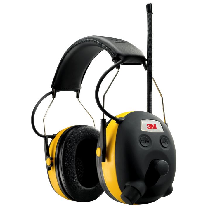 Peltor 90541H1DCPS Worktunes24 dB Over the Head Yellow/Black