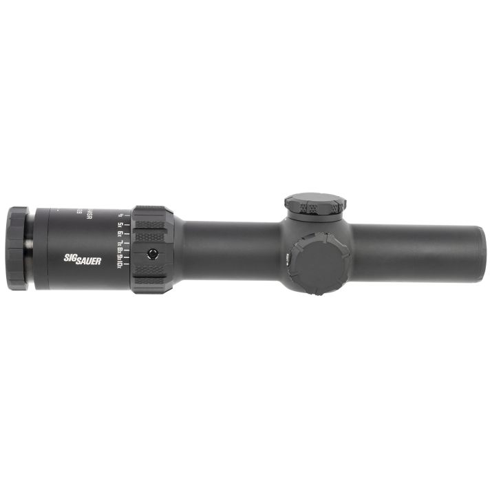 Sig Sauer Electro-Optics SOTM11000 Tango-MSR LPVO Black 1-10x28mm 34mm Tube Illuminated Red MSR BDC10 Reticle Features Throw Lever & ALPHA-MSR Mount
