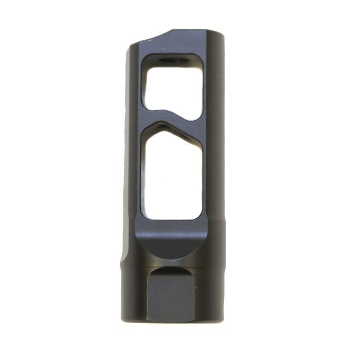 Bushmaster 0051002BLK Snake Charmer Muzzle Brake Black 5/8"-24 tpi for 308 Win