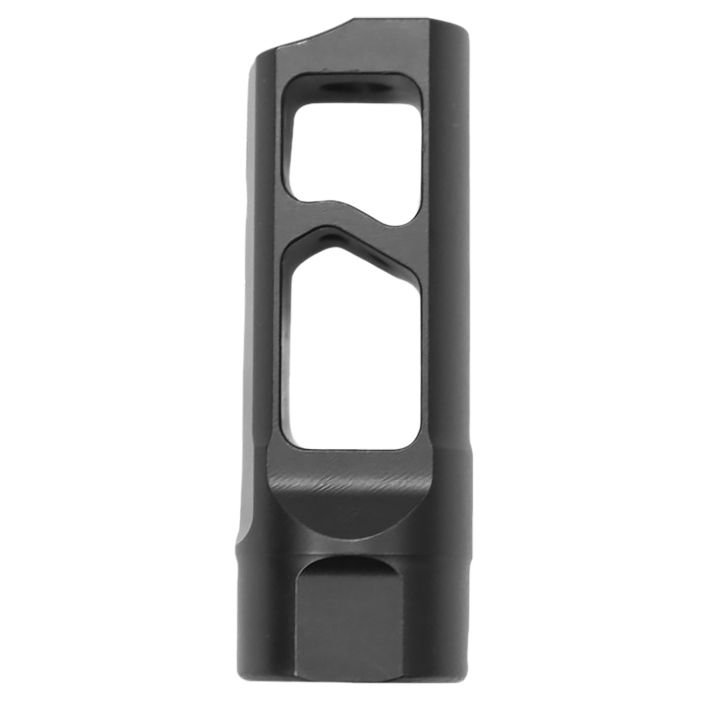 Bushmaster 0051012BLK Snake Charmer Muzzle Brake Black 11/16"x24 tpi for 450 Bushmaster