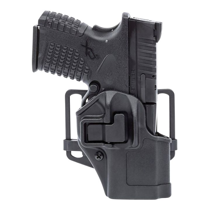 Blackhawk 410577BKR Serpa CQCOWB Size 77 Black Polymer Belt Loop/Paddle Fits Springfield Hellcat Right Hand