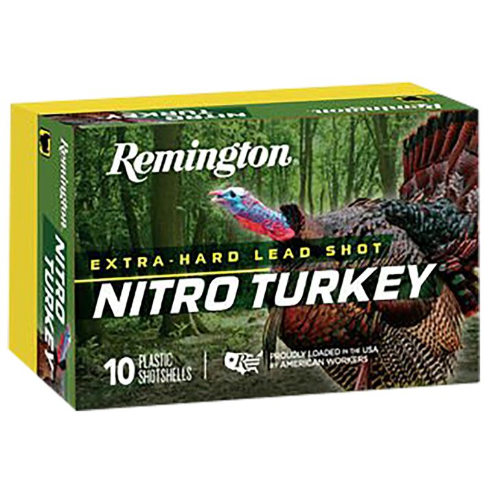 Remington Ammunition 26688 Nitro Turkey12Gauge 2.75" 1 1/2oz 5Shot 10 Per Box/10 Case