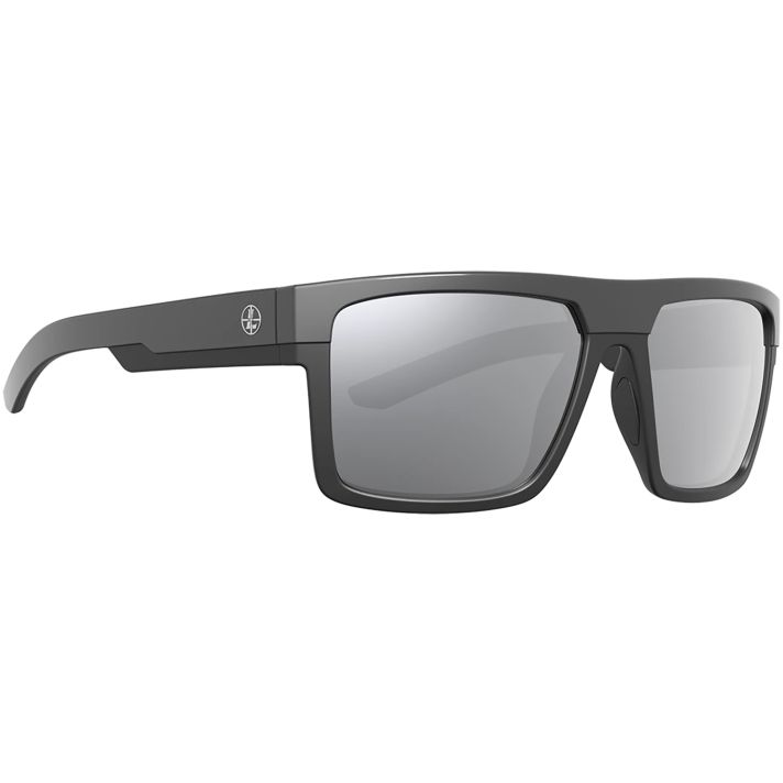 Leupold 179102 Performance Wear Becnara Shadow Gray Flash Lens Polycarbonate Matte Black/Gloss Black Frame