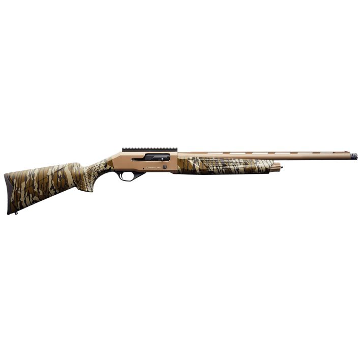 Charles Daly 930313 60112 Gauge 4+1 3" 24" Vent Rib Barrel, Flat Dark Earth Aluminum Receiver, Mossy Oak Bottomland Synthetic Stock, Fiber Optic Front/Picatinny Rail Rear, Includes 3 Choke Tubes
