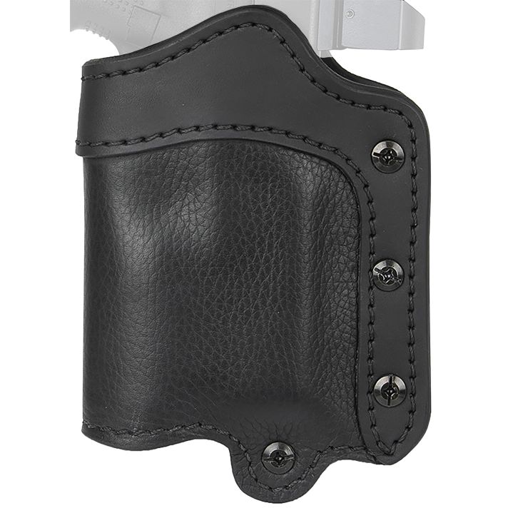 1791 Gunleather UCLB21NSBR Ultra Custom Light Bearing OWB Size 2.1 Night Sky Black Leather Belt Loop Compatible w/Glock 17/S&W M&P Shield/Springfield XD Right Hand