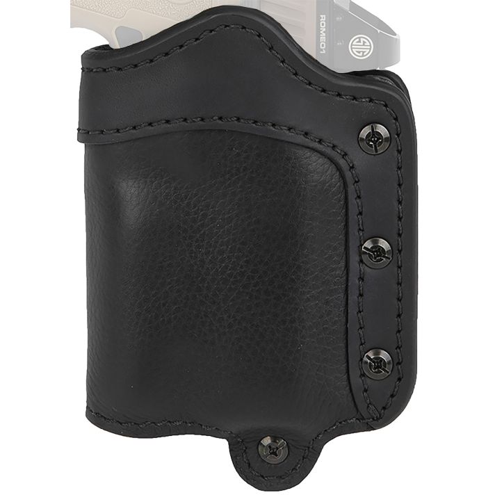 1791 Gunleather UCLB24NSBR Ultra Custom Light Bearing OWB Size 2.4 Night Sky Black Leather Belt Loop Fits Sig P320/Springfield XD-M Right Hand