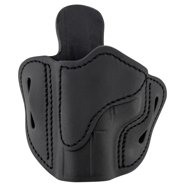 1791 Gunleather ORBH21SBLL BH2.1 Optic Ready OWB Size 2.1 Stealth Black Leather Belt Slide Compatible w/Glock 17/S&W M&P Shield/Springfield XD Left Hand
