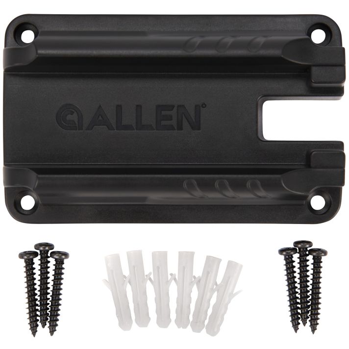 Allen 5648 Gun Ready Rail Handgun Magnet Black Metal Holds 1 Handgun