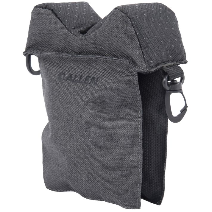 Allen 21923 Eliminator Window Prefilled Front Bag, Gray Polyester, Tacky Grip Bottom, Weighs 0.17 lbs., 5.50" L x 7" H