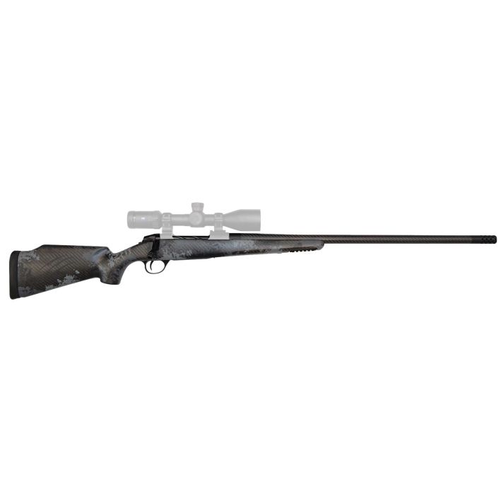 Fierce Firearms FCTRG6MMCM24BBO CT Rage6mm Creedmoor 4+1 24" Carbon Fiber C3 Carbon Fiber Barrel Black Cerakote Titanium Blackout Camo Fixed Fierce Tech C3 Stock Right Hand