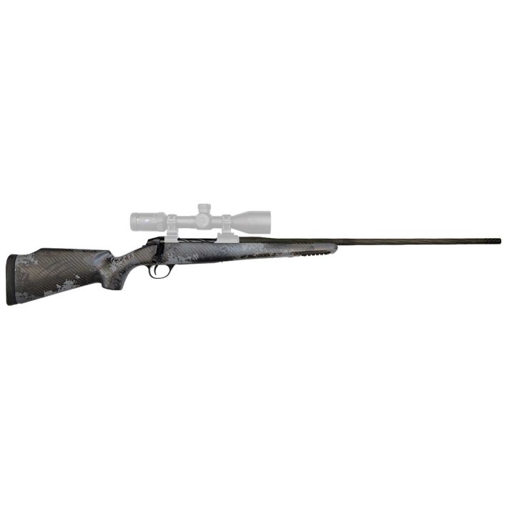 Fierce Firearms FRG68W24BU Twisted RageFull Size 6.8 Western 3+1 24" Black Cerakote Fluted Threaded Barrel, Black Cerakote Steel Receiver, Urban Camo C3 Carbon Rage w/Pic Rail Carbon Fiber Stock