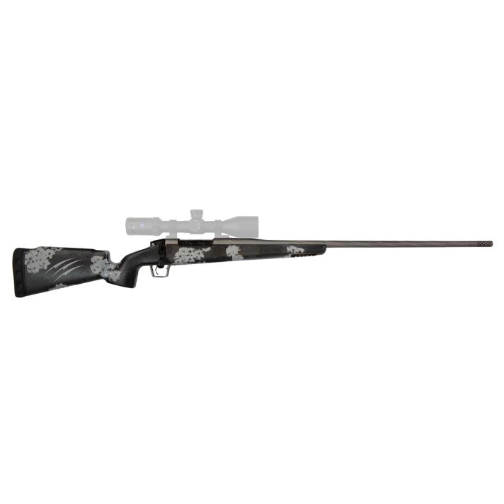 Fierce Firearms LRR65CMTPV4 Twisted Rival LR 6.5 Creedmoor 4+1 24" Tungsten Gray Cerakote Twisted Match Grade Barrel Tungsten Gray Cerakote Steel Phantom Camo Fixed Fierce Tech C3 Stock Right Hand