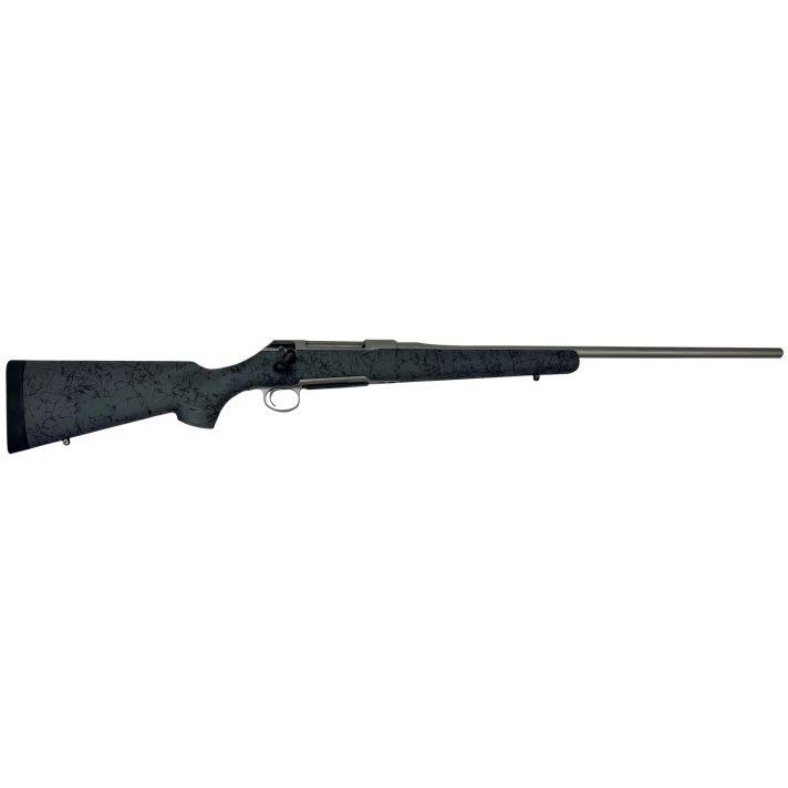 Sauer S1HSGP65C 1006.5 PRC Caliber with 4+1 Capacity, 24" Barrel, Gray Cerakote Metal Finish & Gray Black Webbed Fixed HS Precision Stock Right Hand (Full Size)