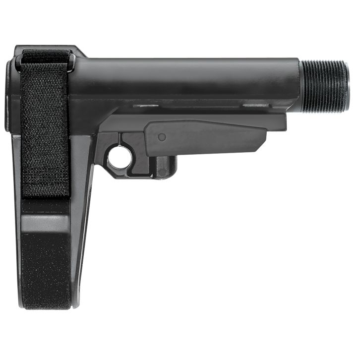 SB Tactical SBA3X01SB SBA3 X Black Adjustable Synthetic AR-Platform