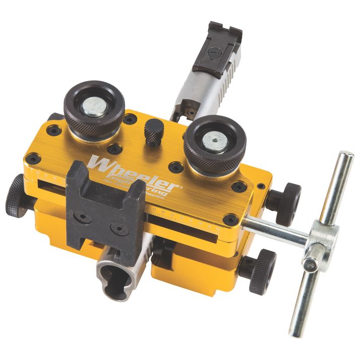 Wheeler 710905 Armorer's Handgun Sight Tool Yellow Handgun