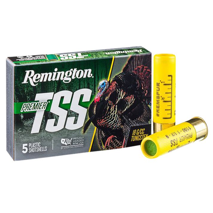 Remington Ammunition 28065 Premier TSS Turkey 20 Gauge 3" 1 1/2 oz Tungsten 9 Shot 5 Per Box/ 10 Cs