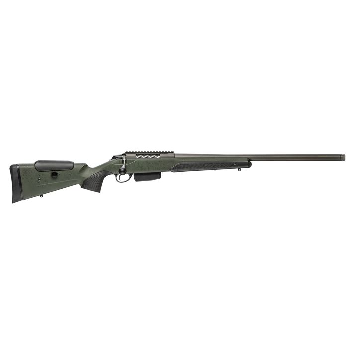Tikka JRTXRSV316 T3x Super Varmint 308 Win 5+1 23.70" Tungsten Cerakote Barrel/Black Webbed Green Roughtech Stock