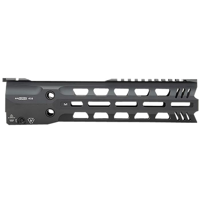 Strike Industries GRIDLOK-416-FD-11 GridLok Full Duty 11"L 1.57"D M-LOK Black Aluminum for HK 416, HK MR556, M27 IAR
