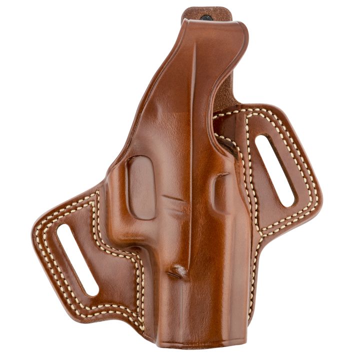 Galco FL226 FletchOWB Tan Leather Belt Slide Compatible w/Glock 19 Gen1-5/19X/23 Gen2-5/32/45 Belt Up to 1.75" Wide Right Hand