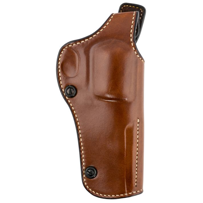 Galco PHX334 PhoenixOWB Tan Leather Belt Slide Fits Ruger GP100 Fits S&W L Frame Right Hand