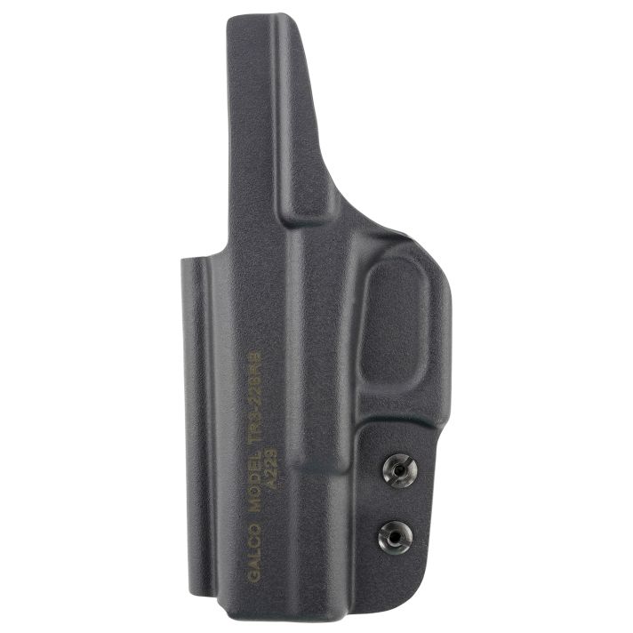 Galco TR3226RB Triton 3.0 OWB Black Leather UniClip/Stealth Clip Fits Glock 19 Gen1-5 Fits Glock 32 Fits Glock 23 Gen2-5 Right Hand