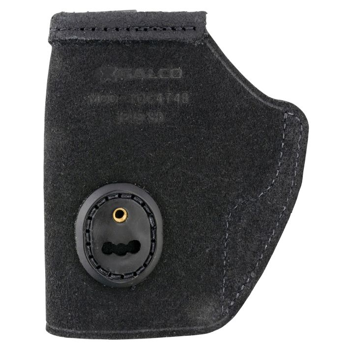 Galco TUC474B Tuck-N-Go 2.0 IWB Black Leather UniClip/Stealth Clip Fits S&W M&P 2.0 Compact/2.0 Subcompact/Savage Stance Ambidextrous