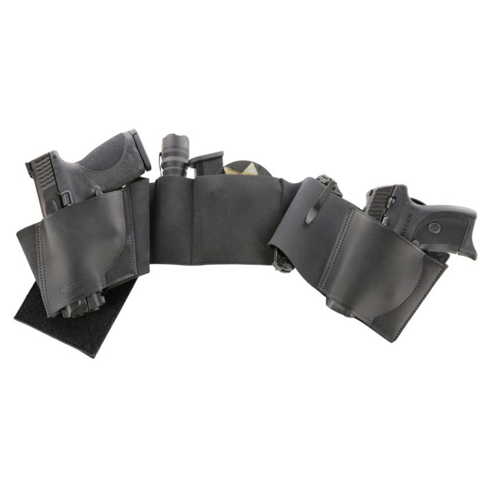 Galco UWBKLG2 UnderWraps 2.0 Black Large Leather/Nylon Handgun